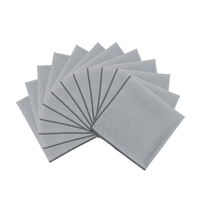 Smart Choice Suede Cleaning Cloth 16x16 Grey, Case Of 216 (M915103GY)