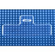 Brady People ID Clear Vinyl Horizontal Half-card Holder With Slot, 3.15 X .6 (504HC2)
