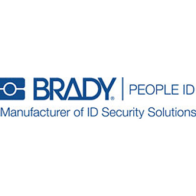 Brady People ID White Adhesive Non-expiring Badge (thermal Printable) (04101)