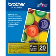 Brother High Gloss Inkjet Paper (8.5" x 11") (20 Sheets/Pkg) (BP71GLTR)