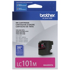 Brother Magenta Ink Cartridge (300 Yield) (LC101M)