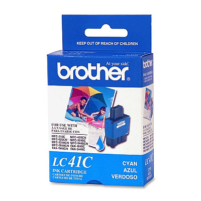 Brother Cyan Ink Cartridge (400 Yield) (LC41C)