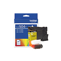 Brother Yellow Ink Cartridge (500 Yield) (LC504YS)