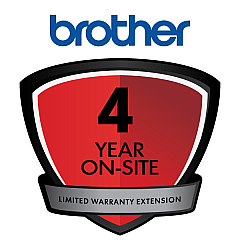 Brother Extended Warranty (Service) (On Site) (Maintenance) (Parts & Labor) (4 Year) (O1934XEPSP)