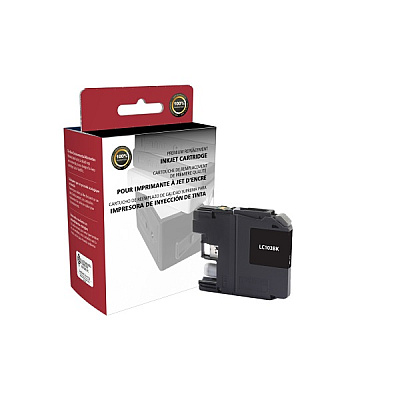 Clover CIG Remanufactured High Yield Black Ink Cartridge (Alternative for Brother LC103BK) (600 Yield) (118066)