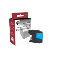 Clover CIG Remanufactured High Yield Cyan Ink Cartridge (Alternative for Brother LC103C) (600 Yield) (118067)
