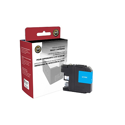 Clover CIG Remanufactured High Yield Cyan Ink Cartridge (Alternative for Brother LC103C) (600 Yield) (118067)
