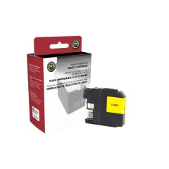 Clover CIG Remanufactured High Yield Yellow Ink Cartridge (Alternative for Brother LC103Y) (600 Yield) (118069)