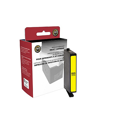 Clover CIG Remanufactured Yellow Ink Cartridge (Alternative for HP C2P22AN, 935) (400 Yield) (118082)