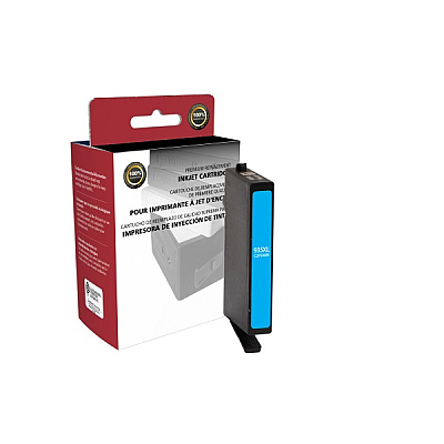 Clover CIG Remanufactured High Yield Cyan Ink Cartridge (Alternative for HP C2P24AN, 935XL) (825 Yield) (118084)