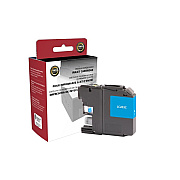 Clover CIG Remanufactured High Yield Cyan Ink Cartridge (Alternative for Brother LC203C) (550 Yield) (118104)
