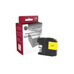 Clover CIG Non-OEM New Build Yellow Ink Cartridge (Alternative for Brother LC101Y) (300 Yield) (118152)