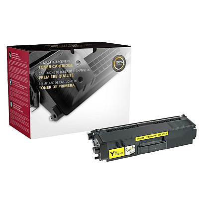 Clover CIG Remanufactured Yellow Toner Cartridge (Alternative for Brother TN310Y) (1,500 Yield) (200595P)