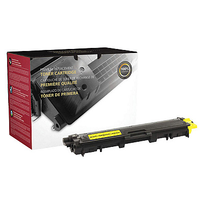 Clover CIG Remanufactured High Yield Yellow Toner Cartridge (Alternative for Brother TN225Y) (2,200 Yield) (200734P)