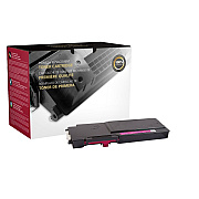 Clover CIG Remanufactured High Yield Magenta Toner Cartridge (Alternative for Dell 593-BBBS, VXCWK, 593-BBBP, FXKGW) (4,000 Yield) (200812P)
