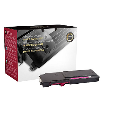 Clover CIG Remanufactured High Yield Magenta Toner Cartridge (Alternative for Dell 593-BBBS, VXCWK, 593-BBBP, FXKGW) (4,000 Yield) (200812P)