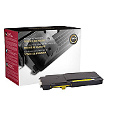 Clover CIG Remanufactured High Yield Yellow Toner Cartridge (Alternative for Dell 593-BBBR, YR3W3, 593-BBBO, RP5V1) (4,000 Yield) (200813P)