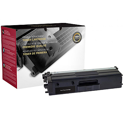 Clover CIG Remanufactured High Yield Black Toner Cartridge (Alternative for Brother TN433BK) (4,500 Yield) (201078P)