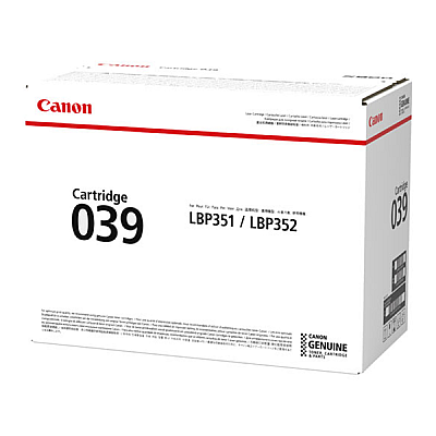 Canon (CRG-039) Toner Cartridge (11,000 Yield) (0287C001AA)