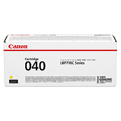 Canon (CRG-040) Yellow Toner Cartridge (5,400 Yield) (0454C001AA)