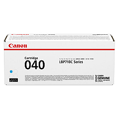 Canon (CRG-040) Cyan Toner Cartridge (5,400 Yield) (0458C001AA)