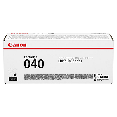 Canon (CRG-040) Black Toner Cartridge (6,300 Yield) (0460C001AA)