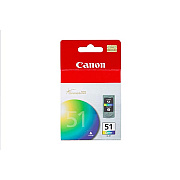 Canon (CL-51) High Yield Color Ink Cartridge (0618B002)