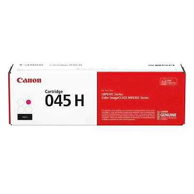 Canon (CRG-045H) High Capacity (Magenta) Toner Cartridge (2,200 Yield) (1244C001AA)