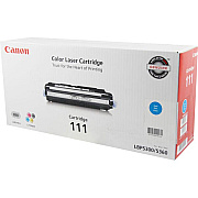 Canon (CRG-111C) Cyan Toner Cartridge (6,000 Yield) (1659B001BA)