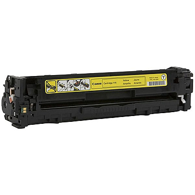 Canon (CRG-116Y) Yellow Toner Cartridge (1,500 Yield) (1977B001AA)
