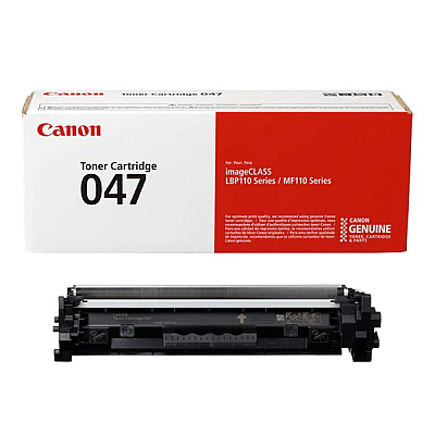Canon (CRG-047) Black Toner Cartridge (1,600 Yield) (2164C001AA)