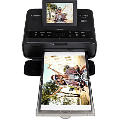 Canon SELPHY CP1300 Compact Photo Wireless Printer Black (Includes Battery) (2234C013)