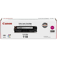 Canon (CRG-118M) Magenta Toner Cartridge (2,900 Yield) (2660B001AA)