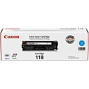 Canon (CRG-118C) Cyan Toner Cartridge (2,900 Yield) (2661B001AA)