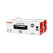 Canon (CRG-118BK VP) Black Toner Cartridge Dual Pack (2 Pack of OEM# 2662B001AA) (2 x 3,400 Yield) (2662B004AA)