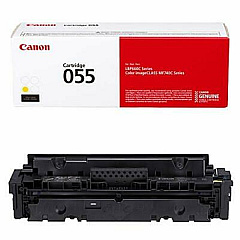 Canon (CRG-055 Y L) Yellow Toner Cartridge (2,100 Yield) (3013C001AA)
