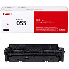 Canon (CRG-055 M L) Magenta Toner Cartridge (2,100 Yield) (3014C001AA)