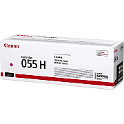 Canon (CRG-055 M H) High Yield Magenta Toner Cartridge (5,900 Yield) (3018C001AA)