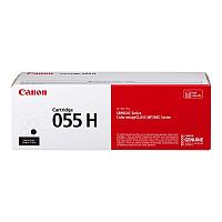 Canon (CRG-055 BK H) High Yield Black Toner Cartridge (7,600 Yield) (3020C001AA)
