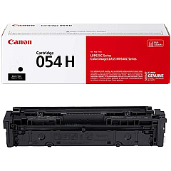 Canon (CRG-054 H BK) High Yield Black Toner Cartridge (3,100 Yield) (3028C001AA)