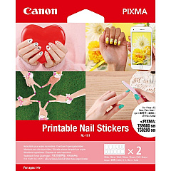 Canon (NL-101) Printable Nail Stickers (12 Stickers/Sheet) (24 Stickers) (3203C002)