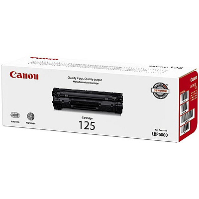 Canon (CRG-125) Toner Cartridge (1,600 Yield) (3484B001AA)