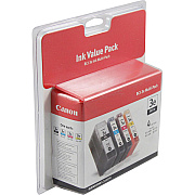 Canon (BCI-3eBK/C/M/Y) Ink Tank Multipack (Includes 1 Each of OEM# 4479A003, 4480A003, 4481A003, 4482A003) (4479A230)