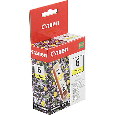 Canon (BCI-6Y) Yellow Ink Tank (4708A003)
