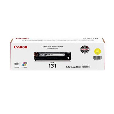 Canon (CRG-131Y) Yellow Toner Cartridge (1,500 Yield) (6269B001AA)