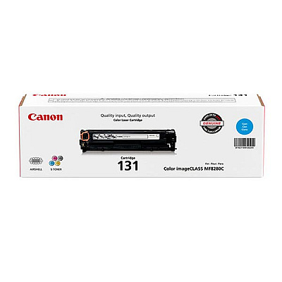 Canon (CRG-131C) Cyan Toner Cartridge (1,500 Yield) (6271B001AA)