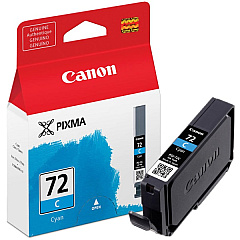 Canon LUCIA (PGI-72CY) PIXMA Pro-10 Cyan Ink Tank (6404B002)