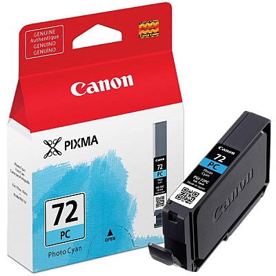 Canon LUCIA (PGI-72PC) PIXMA Pro-10 Photo Cyan Ink Tank (6407B002)