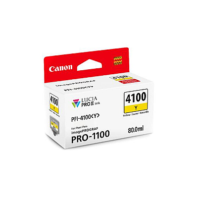 Canon (PFI-4100) Yellow Ink Tank (80mL) (6780C002)