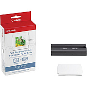 Canon KC-18IS Color Ink Cartridge & Card Size Square Label (7429B001)